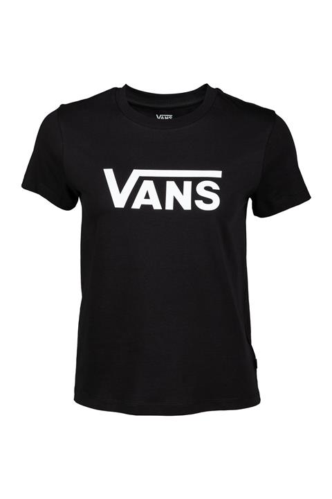 تی شرت مشکی یقه خدمه طرح چاپی مدل ساده آستین کوتاه زنانه ونس Vans (برند آمریکا)